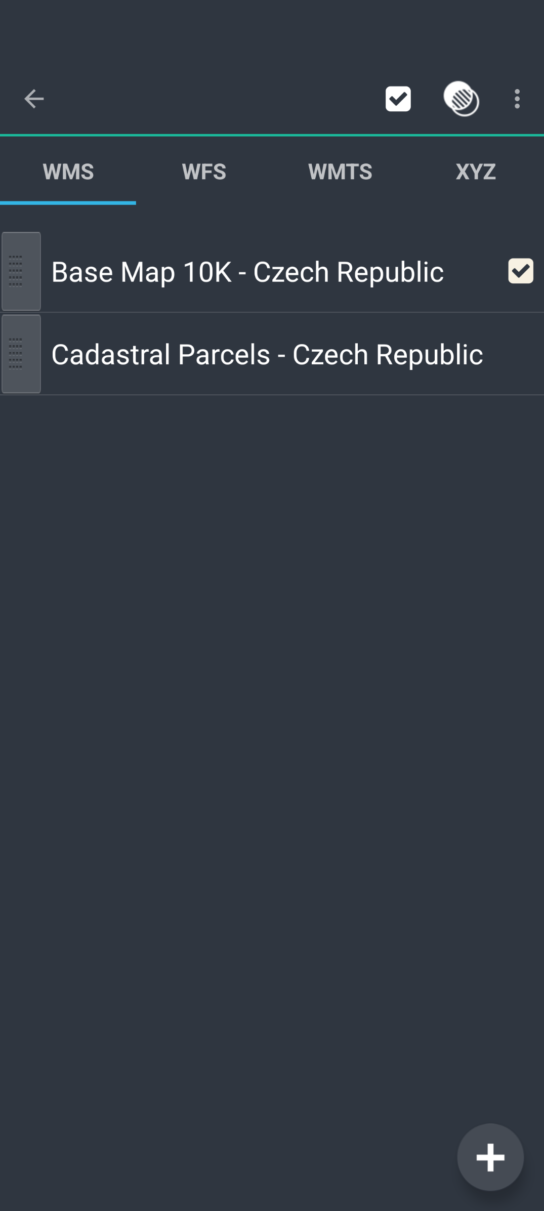 Mapit GIS Professional - Add WMS