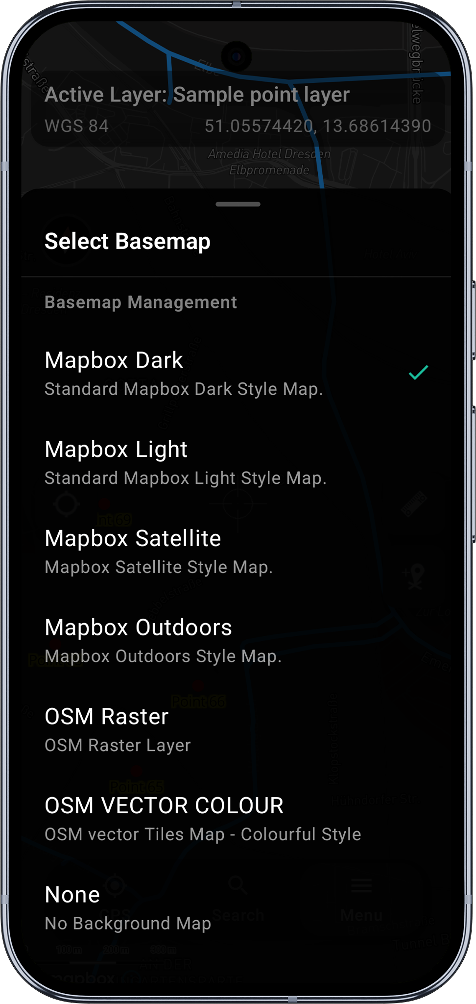 Mapit GIS Professional - mapy podkładowe